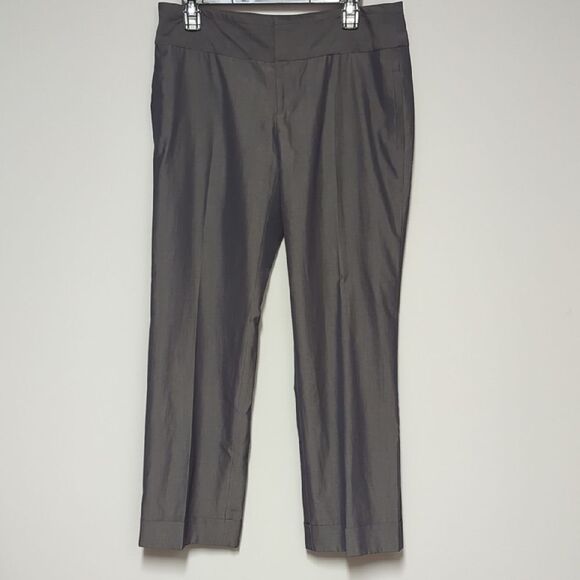 Banana Republic Gray Ankle Pants with Straight Leg - Picture 1 of 7